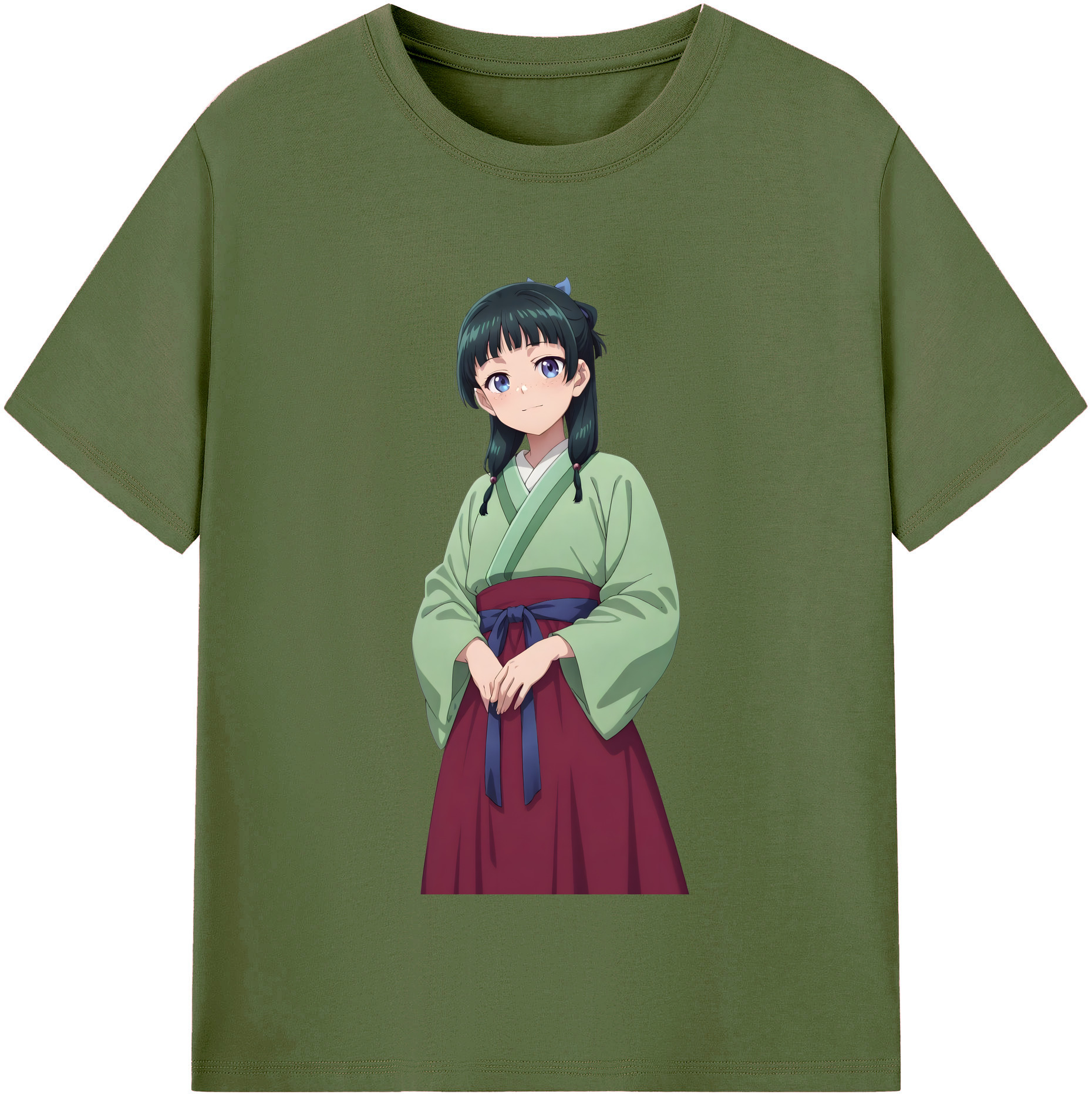 （画像用） 薬屋のひとりごと The Apothecary Diaries 綿100％半袖Tシャツ（フロントプリント）
